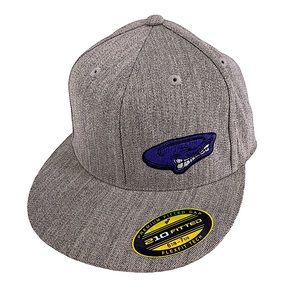 Port Authority Grey 210 Fitted Cap